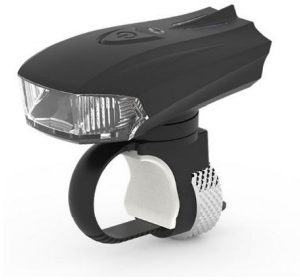 Automaattinen ajovalo sähköskootterille ohjaustankoon