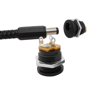 Elektritõukeratta DC2.1 laadija pesa / port + pistik