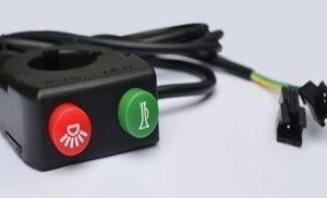 Sähköskootterin ajovalot ja signaalilinkit linssille DK11