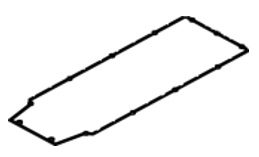 Vedenpitävä tiiviste pohjalevyn kannessa Inokim OX OXO