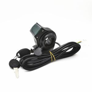 Elektritõukeratta gaasipedaal pinge indukaatoriga 12V-72V 2