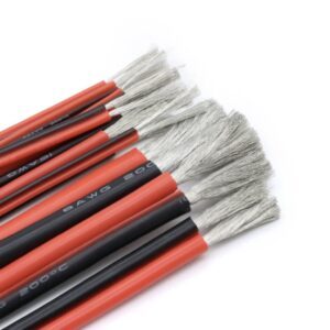 2 sooneline kaabel juhe must-punane 12 14 16 AWG 1